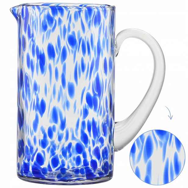 Velký Džbán 1,4 L Colorburst Blue na vodu a limonádu pro servírování nápojů