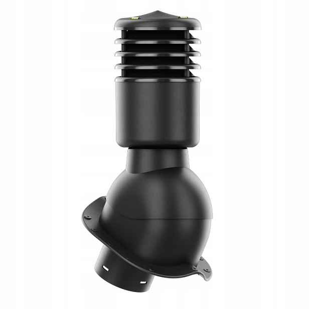 Větrací komín Smartline profil N fi 125 mm, zateplený, černý