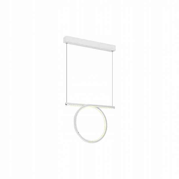 Závěsná lampa Milagro Loop ML520 Bílá Led 20W 1400lm Nastavitelná 3000K Salo