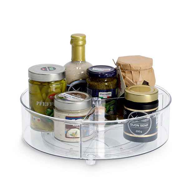 Zeller Present Otočný organizér s přepážkami, Zeller COMPACTA pr. 27 x 9 cm