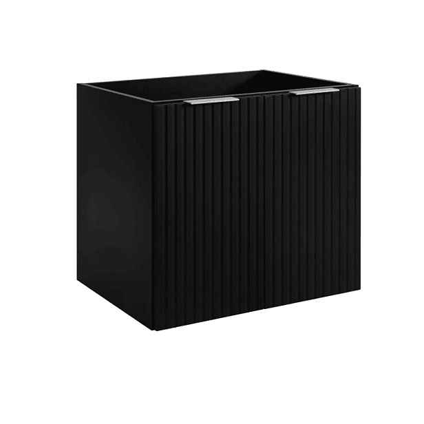 Elvisia Skříňka pod umyvadlo FLOW Black 60 2D | 60 cm