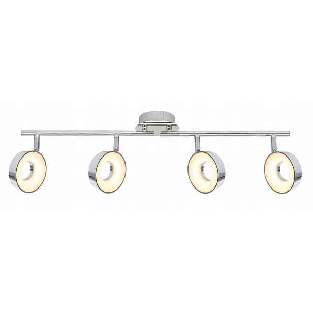 Lampa chrom pohyblivá Led stínidla 4X4W Isla Candellux