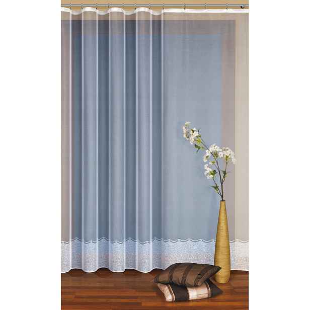 Mg Záclona žakár 31697 Bílá 350x180 cm hotová obšitá M