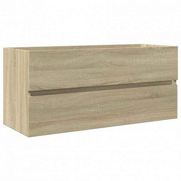 vidaXL Koupelnová skříňka pod umyvadlo dub sonoma 100 x 38,5 x 45 cm