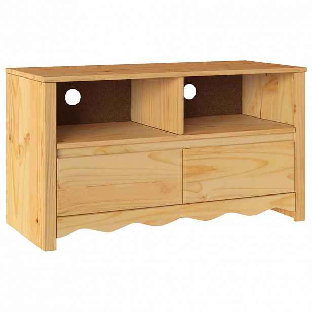 vidaXL Televizní skříň se zásuvkou Drammen Dub 99 x 43 x 55 cm