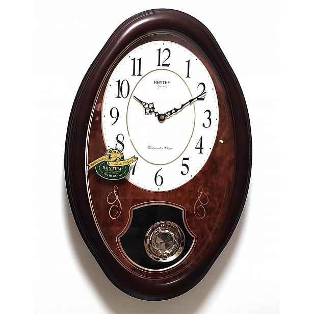 Nástěnné Hodiny Rhythm 56 cm Kuranty Westminster