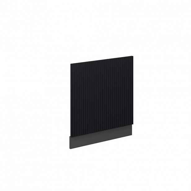Vicco PŘEDNÍ PANEL Fame-Line Černý pruhovaný 60 cm bez pracovní desky