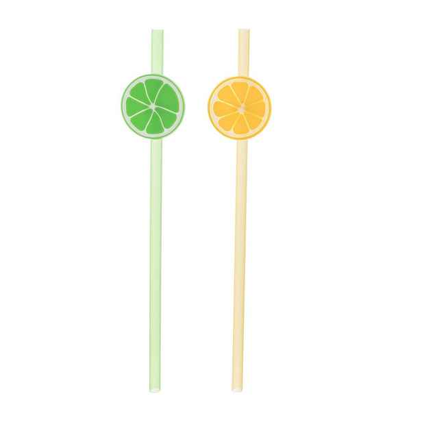 Nápojové brčko opakované použití LIMEPOP 6 ks