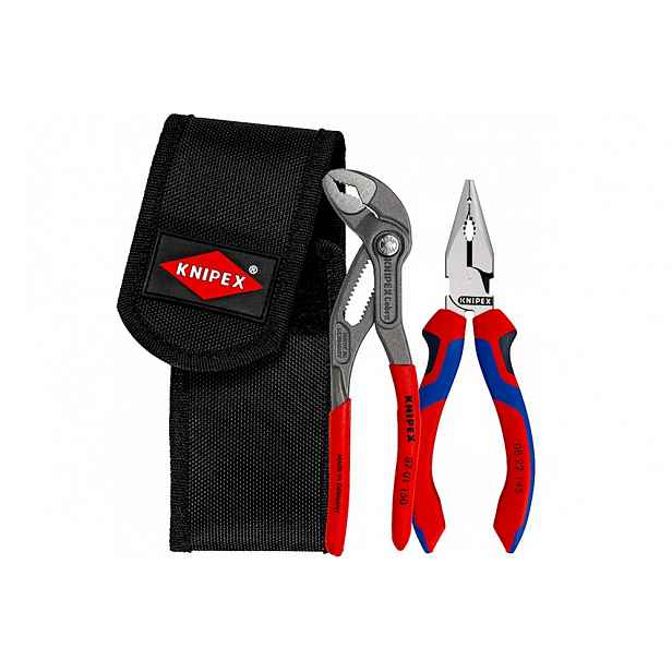 Sada kleští Knipex Cobra 150 a kombinačky, ostré 145 mm pouzdro Najder