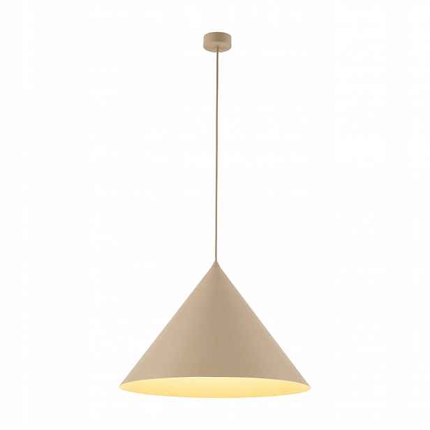 Závěsná lampa Cono XL sabia béžová 1xE27 Dekorativní Stropní Osvětlení