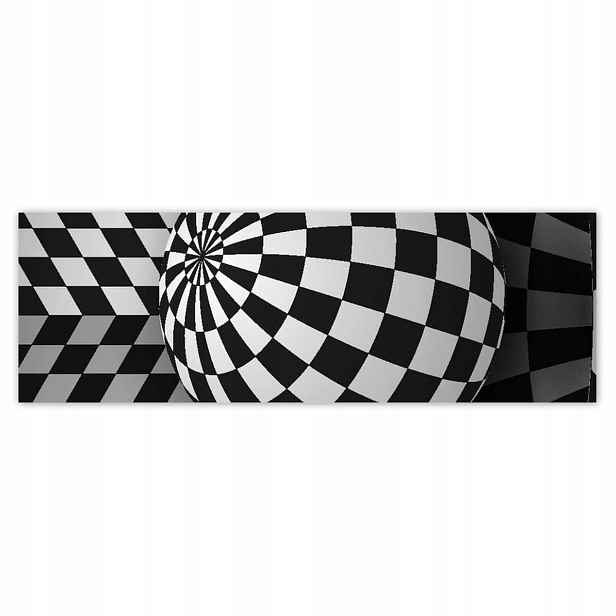 Plakáty 200x66 Abstrackja černobílá