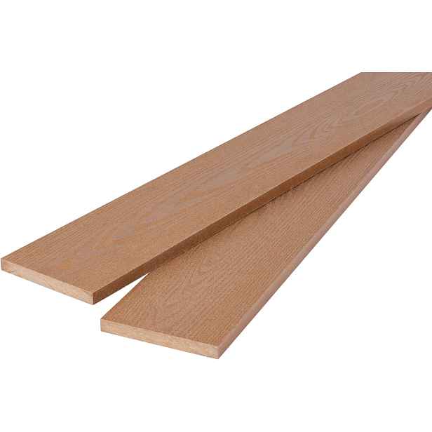 Plotovka dřevoplastová ST Dřevoplast ořech 14×120×1 500 mm