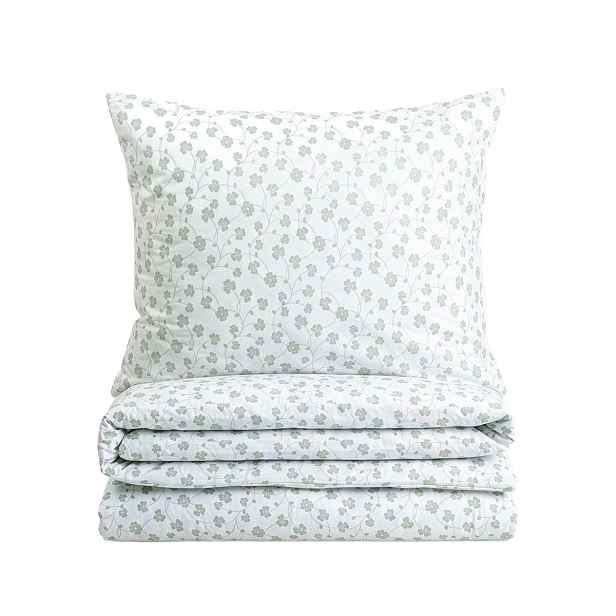 Povlečení Ec Clover bavlněné s jetelem 220x200 2*70x80 cm Homla