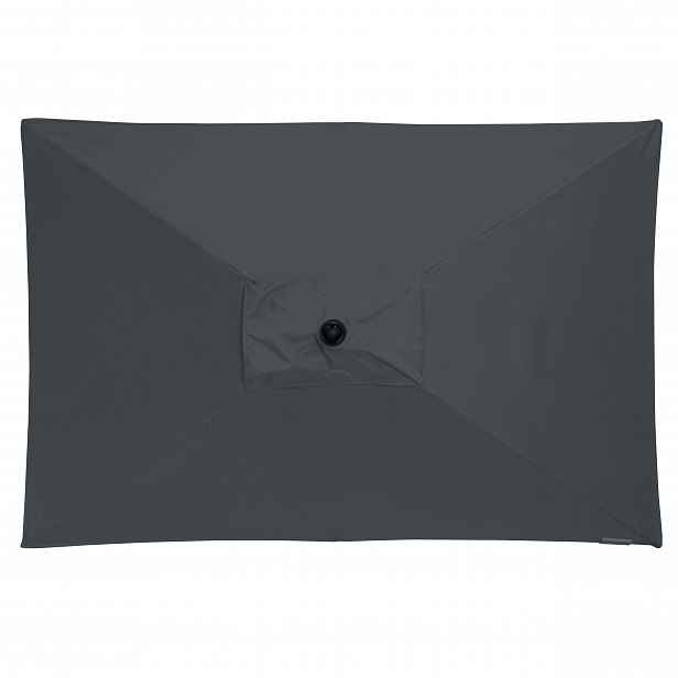 Slunečník s automatickým naklápěním klikou Doppler ACTIVE 210x140 cm, antracit DP457460840