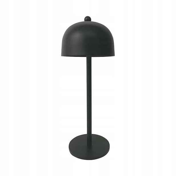 V-tac noční stolní lampička 3W Led 30 cm Usb nabíjení stmívatelná černá