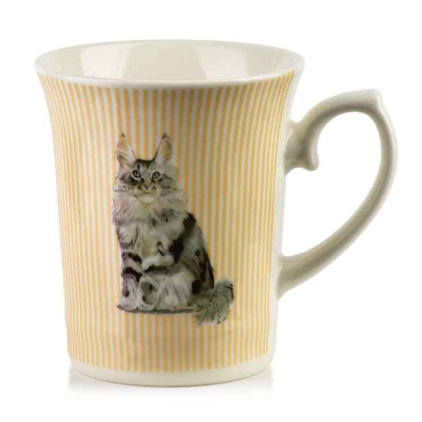 Affekdesign Porcelánový hrnek DANNY 300 ml žlutý