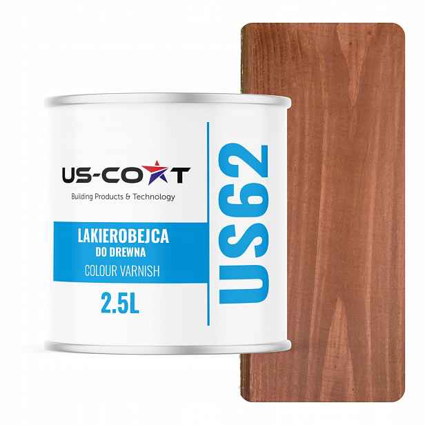 Lakovač Na Dřevo 3V1 Extra Lazura Barva Ořech Polomatná 2.5 L Ochranný