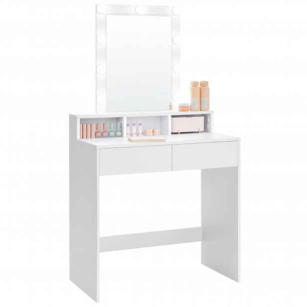 Toaletní Stolek Se Zrcadlem A Osvětlením 80 CM