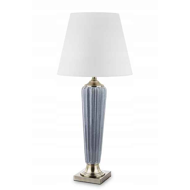 Klasická velká stolní lampa s keramickým stínítkem, dekorativní noční lampa