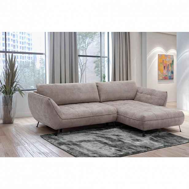 Livetastic ROHOVÁ SEDAČKA, textil, světle hnědá