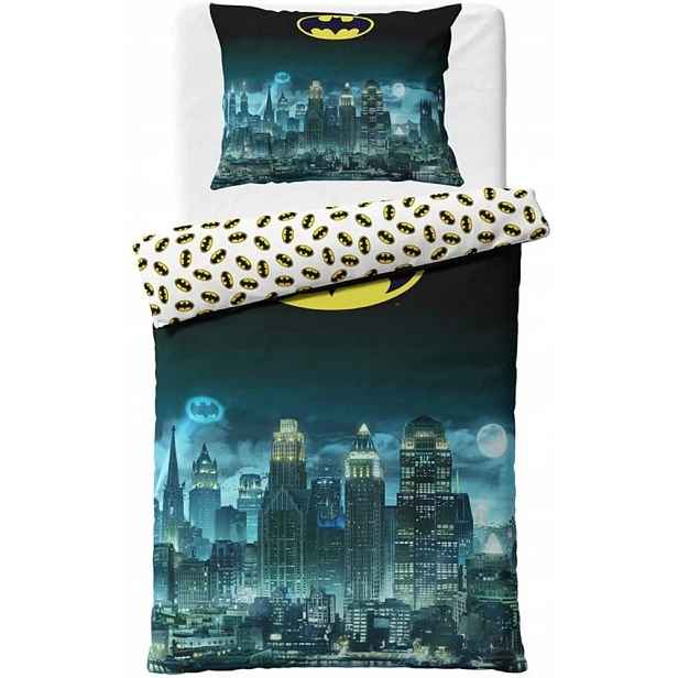Bavlněné ložní povlečení Batman Noční Gotham