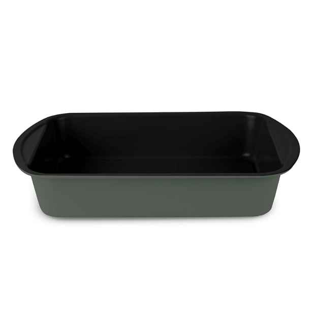 BERLINGERHAUS Plech na pečení hluboký s titanovým povrchem 40 x 28 cm Matte Green Collection BH-7906