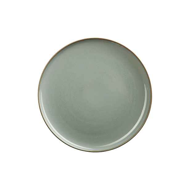 Kameninový dezertní talíř průměr 21 cm SAISONS EUCALYPTUS ASA Selection - modrozelený