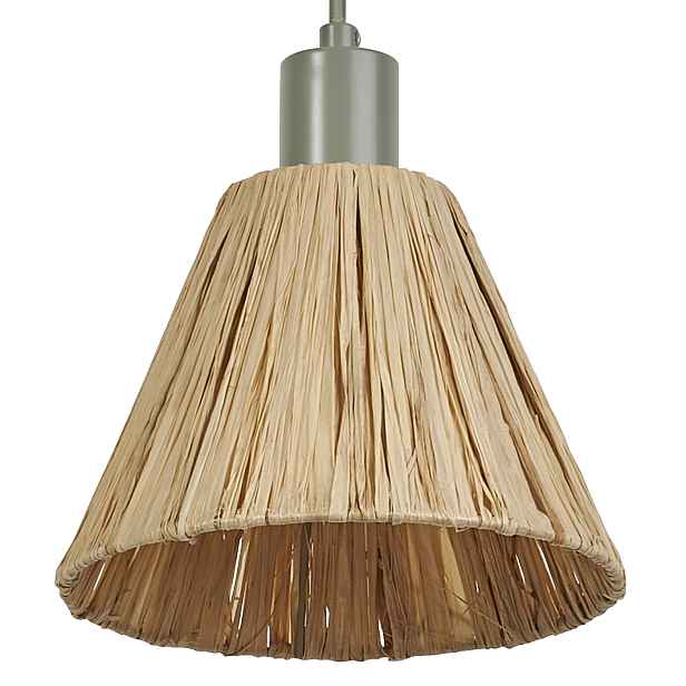 Závěsné svítidlo Decor Raffia 1x E27 Zelené