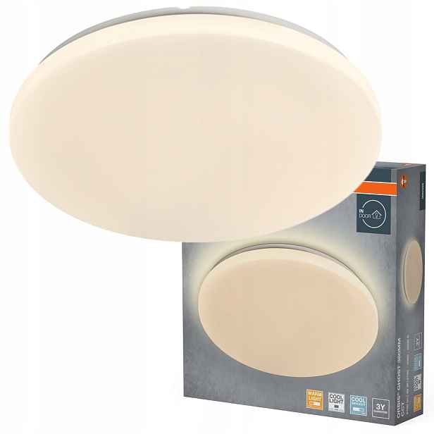 Stropní Svítidlo Led svítidlo 40W 3200lm 2700/4000/6500K Cct Bílý Orbis Osram