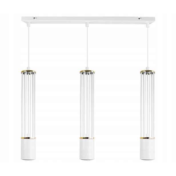 Led Stropní Lampa Závěsný Lustr Bílý Trojitý Tubusová Lišta Do Kuchyně