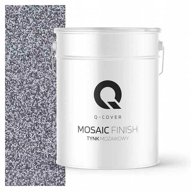 Mozaiková Omítka Mozaika 12,5 Kg Černo Stříbrná Černá Stříbro M13 Premium