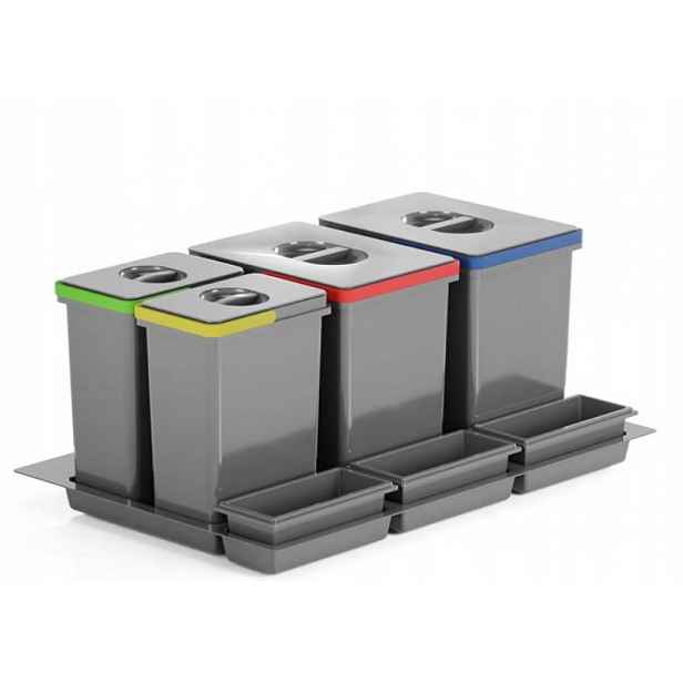 Třídiče Do Zásuvky WS-500 80 Atm 4 Komorové 2x15L 2x7L