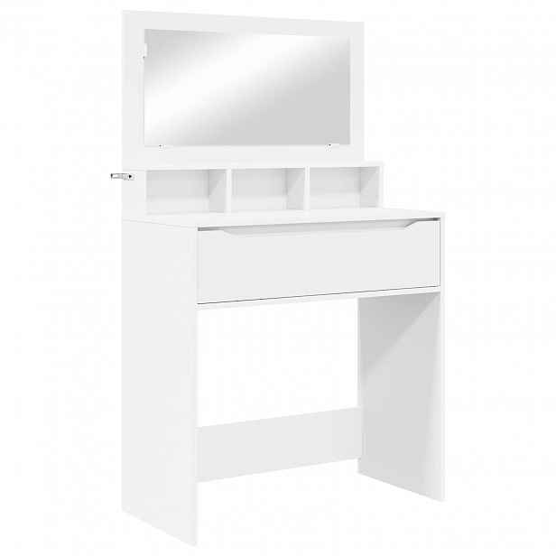 vidaXL Toaletní stolky do ložnice Bílá 80 x 39,6 x 135 cm
