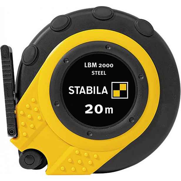 Měřicí páska svinutá ze skleněných vláken 20 m x 13 mm Stabila