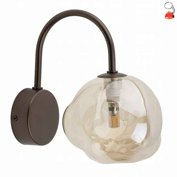 Nástěnná lampa Lava Brown 11024 Tk Lighting