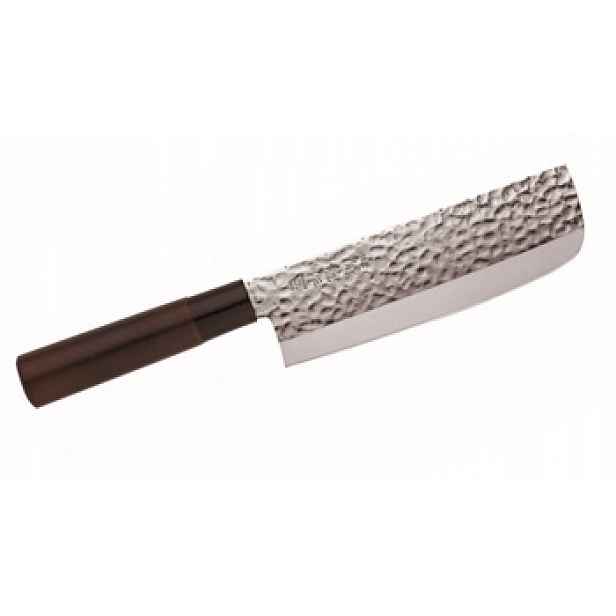 Nůž Sekiryu Katei Hammered Nakiri 165 mm [SRH200]