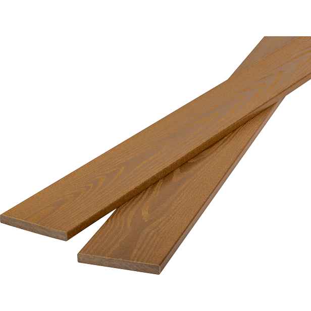 Plotovka dřevoplastová ST Dřevoplast teak 11×90×2 000 mm