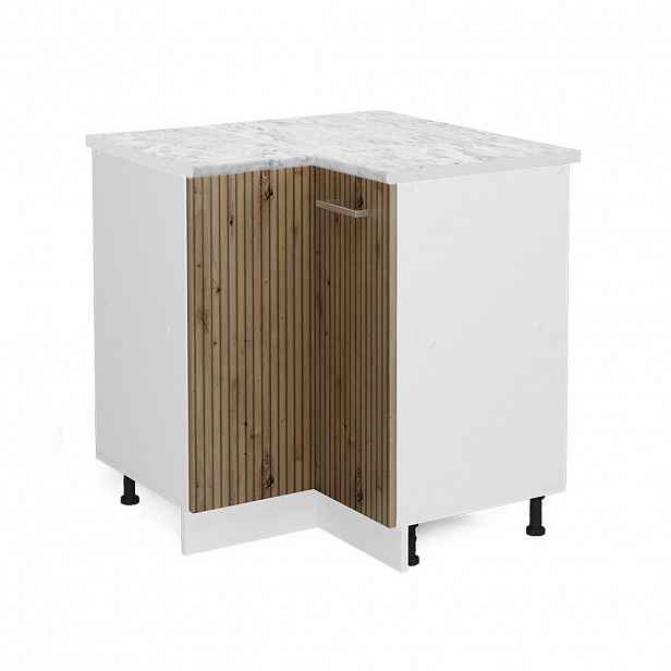 Vicco ROHOVÁ SKŘÍŇKA R-Line Řemeslný dub 75.6 cm s pracovní deskou