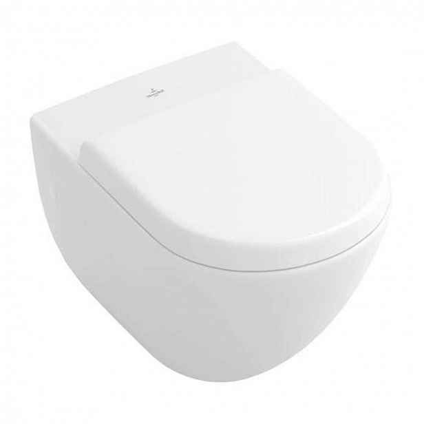 Villeroy & Boch Subway - Závěsné WC, CeramicPlus, alpská bílá 660310R1