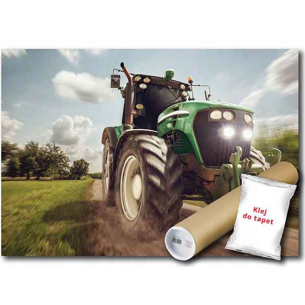 Vliesová fototapeta traktor 254x184