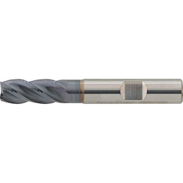 Fréza stopková dlouhá Hpc celouhlíková TiALN typ Inox 35/38° 4-břitá 16,0 mm