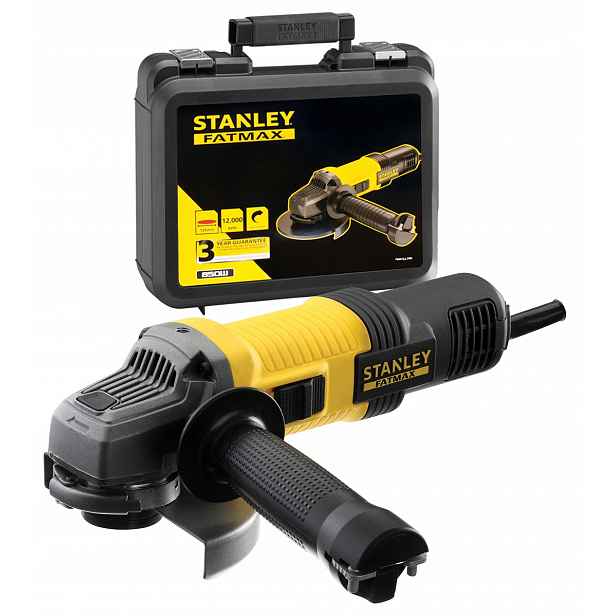 Úhlová Bruska Stanley FMEG220K 850W 125 pouzdro