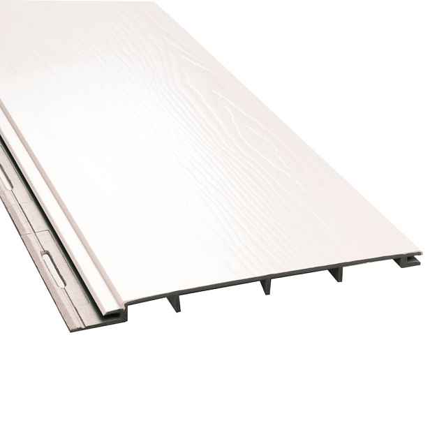 Palubka obkladová vinylová HOPA ISO20 bílá lesk 16×200×3 000 mm