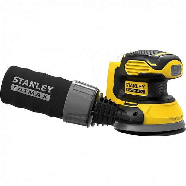 Stanley - 18V AKU excentrická bruska 125 mm, bez baterie a nabíječky SFMCW220B-XJ
