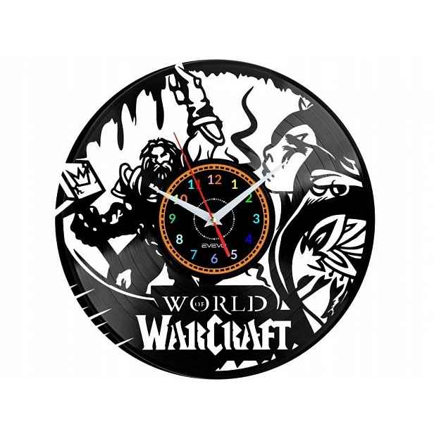 World Of Warcraft Nápad na Dárek Nástěnná Dekorace z vinylové desky