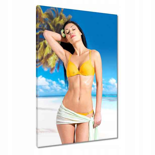 Obrazy 60x90 Žluté bikiny Tropiki Top