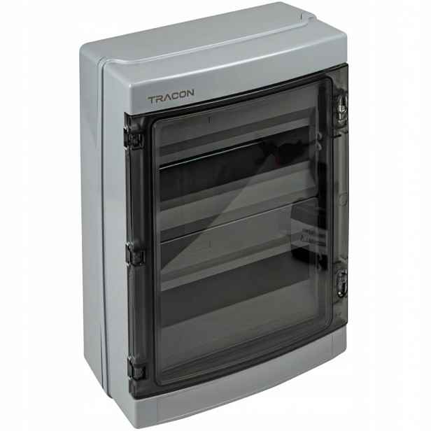 Nástěnný rozvaděč 2x12 (n/pe) IP65 1000 V Ac 1500 V DC Tracon