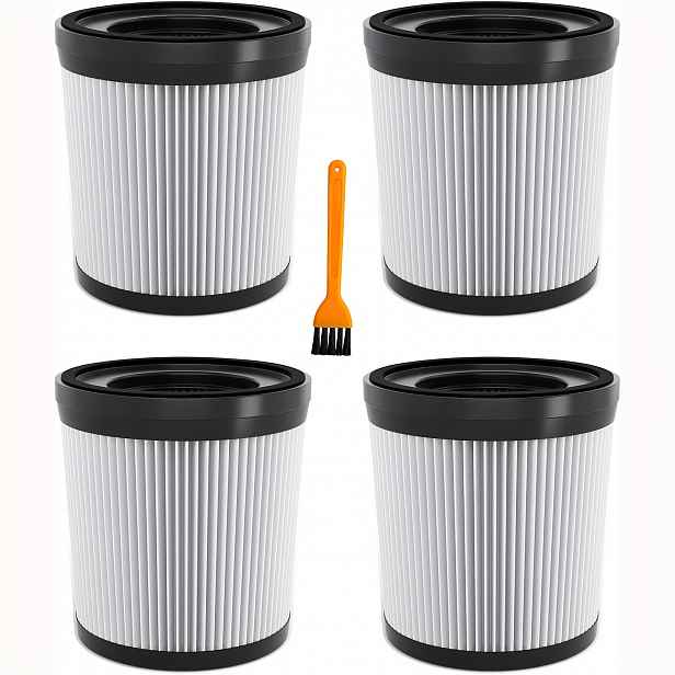 TEMU 4ks Balení Náhradní HEPA Filtr FSV001 Kompatibilní s Fabuletta FSV101/FSV001, Girnoor /G165, Afoddon , Lubluelu 202, Oraimo, Besswin W26 &