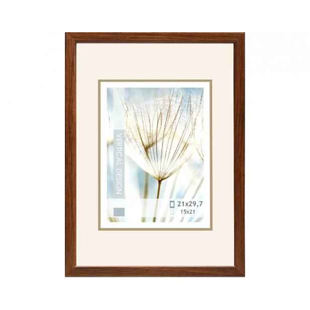 Fotorámeček Giulia 21x29,7 cm, přírodní tmavá