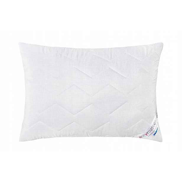 Antialergický polštář 50x70 Antiroztočová 550 g bílá mřížka